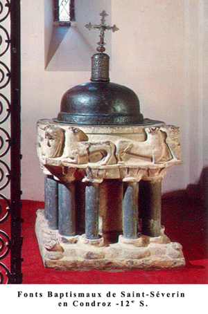 Fonts baptismaux de Saint-Séverin